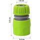 thumbnail image 2 of Conector de aspersor rápido para jardín NQ conector roscado de riego de 1/2 pulgada verde paquete de 4, 2 of 5
