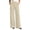 #04 Khaki 【Mix & Match: Stock Up on Your Favorite Colors】, variant on Women's High-Waisted Wide Leg Work Trousers with Pockets, Tummy Control Straight Leg Dress Pants, Business Casual Office Wear, Soft Stretch Everyday Trousers | TruHer,Black S