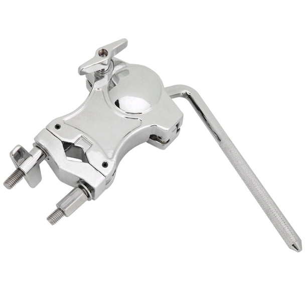 Abrazadera para tambor tratamiento de galvanoplastia y pulverización de pintura fácil de instalar y usar accesorio para batería de material de aleación de zinc para amantes ANGGREK Otros