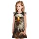 thumbnail image 1 of Balery Funny Bald Eagle Camisón de princesa para niñas, pijama de algodón con mangas abullonadas, suave y bonito.-Medium, 1 of 6