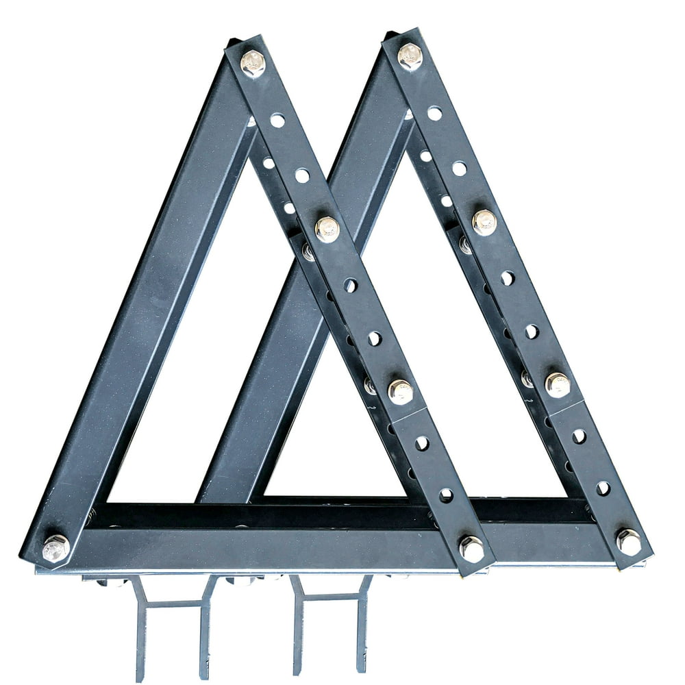 ALEKO 2RBHCAWN Roof Bracket for Half Cassette Awnings Dark Gray Set