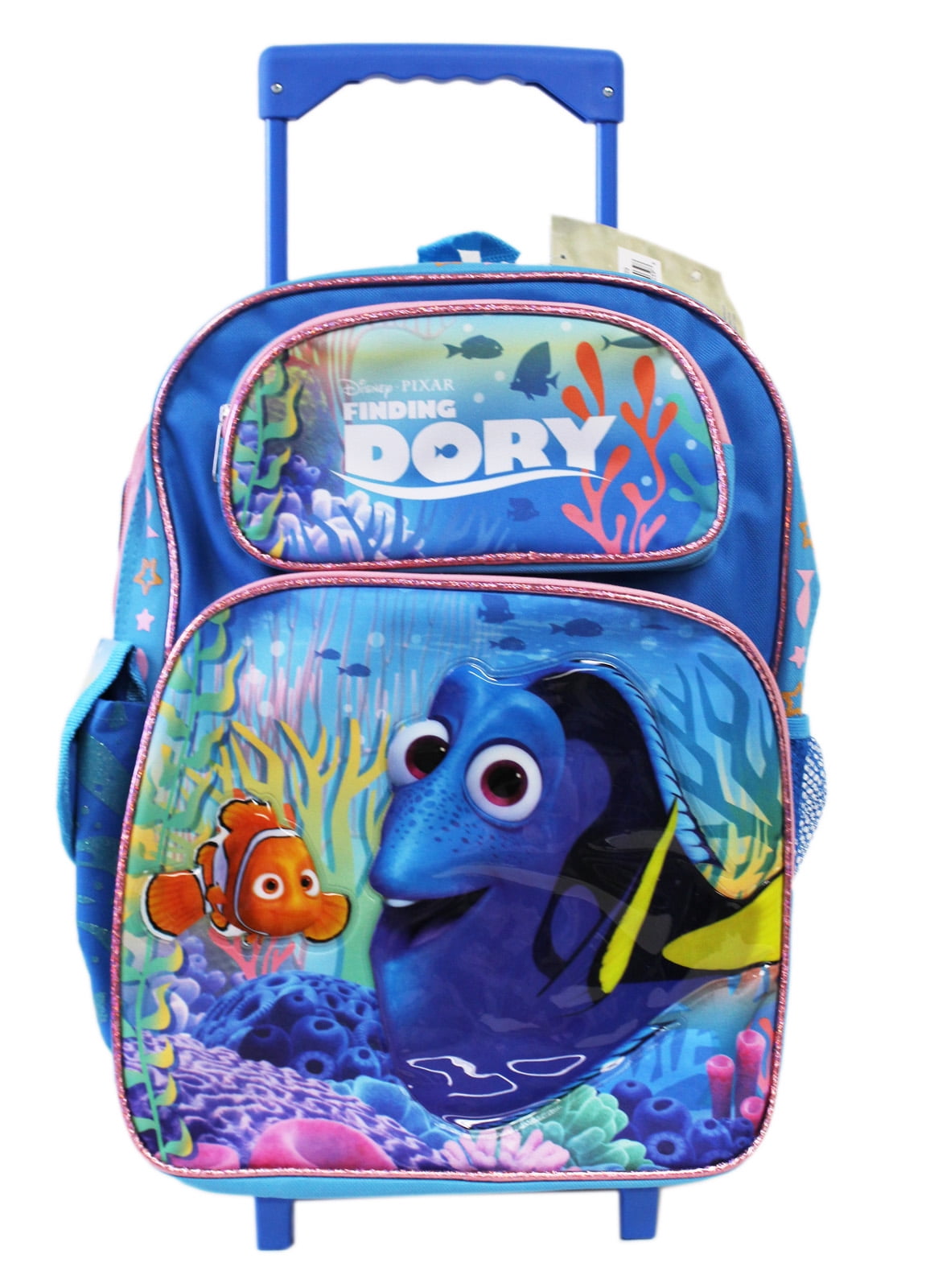 rainbow rolling backpack