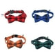 thumbnail image 2 of Collar para mascotas, diseño de hebilla de liberación rápida ajustable, collar de gato a cuadros suave con lazo de campana extraíble, 4 Uds., 2 of 5