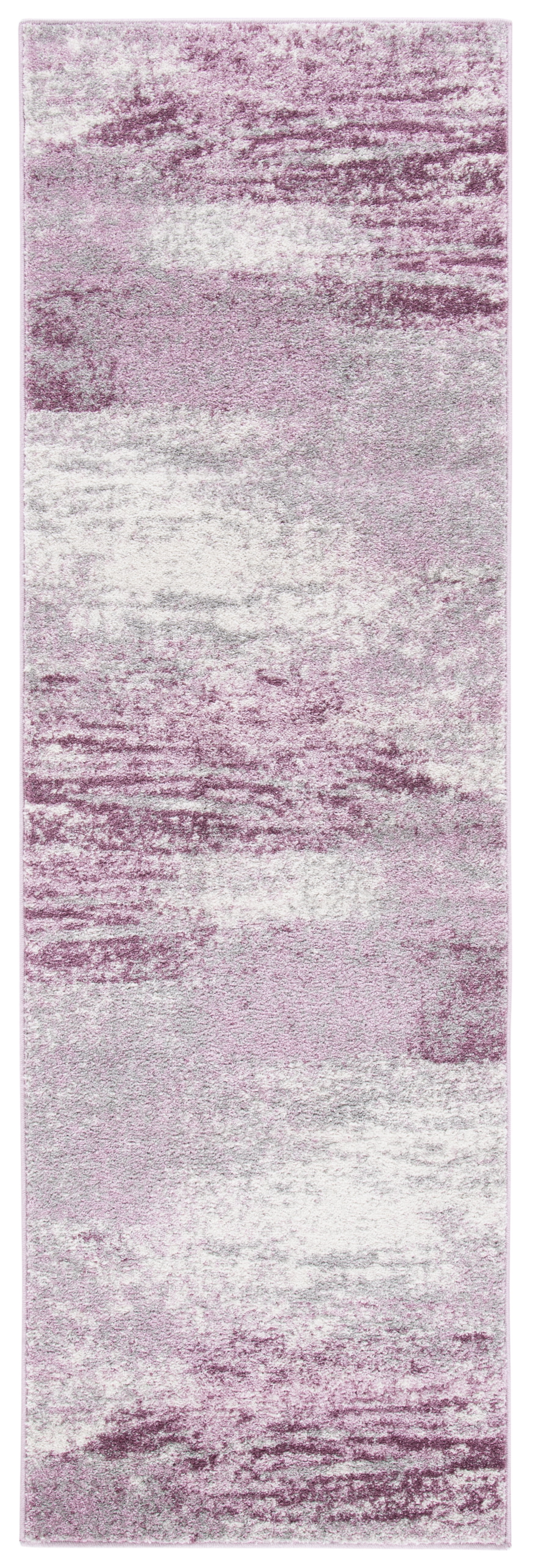 Safavieh Adirondack Rudyard Abstract Ombre Runner Rug, Gray/Purple, 2'6" x 12'