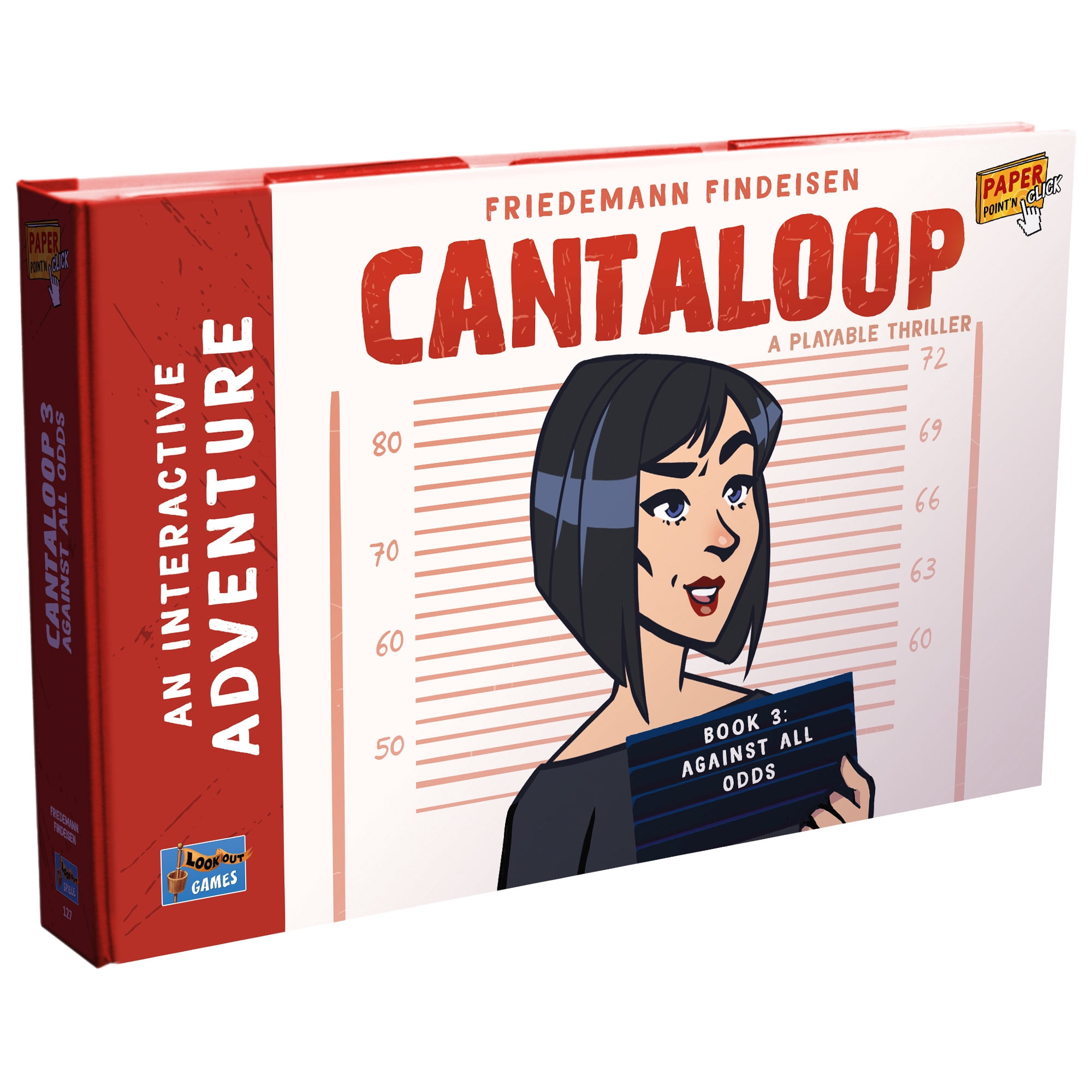 Cantaloop Interactive Game, Book 3: Against All Odds for Ages 16+, from Asmodee