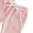thumbnail image 6 of Karoyedx Outfit Sets for Kids Girls Toddler Baby Girl Fall Clothes Letter Embroidered Long Sleeve Sweatshirt and Pants Sets 2pcs Winter Outfits Pink Size,6-12 Months, 6 of 8