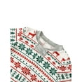 thumbnail image 4 of Meihuid Christmas Pajamas for Family Matching Xmas Christmas Pjs Set Santa Claus Cartoon Print Cute Holiday Family Sleepwear, 4 of 7