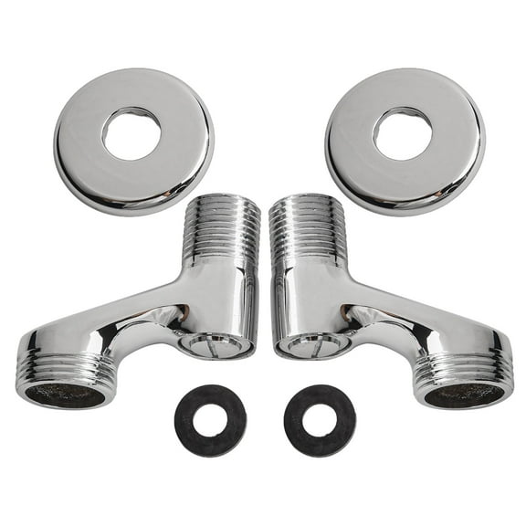 Adjustable Angle Valve Replacement Shower Faucet Adapter Part Stainless Steel Shower Faucet Extended Joint Accessories