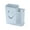 Blue, variant on Blue Stainless Steel Dual-Section Utensil Tray With Drainage Holes Restaurant Kitchen Organization #0z3SU