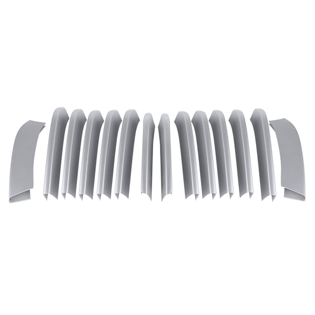 14 Uds. Cubierta de rejilla delantera de coche pegatinas embellecedoras accesorios para BMW X5 X6 F16 F15 Jadeshay A