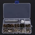 thumbnail image 2 of 50 Sets Copper Fasteners, Snap Buttons Set with High Hardness Setting Tool, for 201#17mm, Washable and Sturdy Popper Fastener, 2 of 8