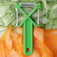 thumbnail image 4 of Pelador Multifuncional, Tritura y Pela Eficazmente Verduras Blandas y Duras, Mango Cómodo, Fácil de Guardar, Esencial para El Hogar, Tamaño 8,5 X 16 Cm, 4 of 5