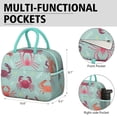 thumbnail image 6 of Lunch Bag Lunch Box for Women Reusable Insulated Lunch Bags,Water-Resistant Crab Cooler Lunch Tote Bag, Large Capacity for Work Travel Picnic, 6 of 6