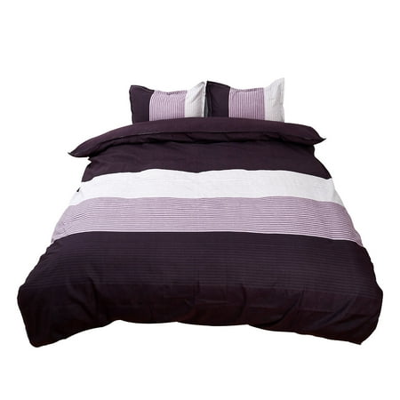 Lightweight Microfiber Duvet Covers Set Printing Duvet Cover 3pcs