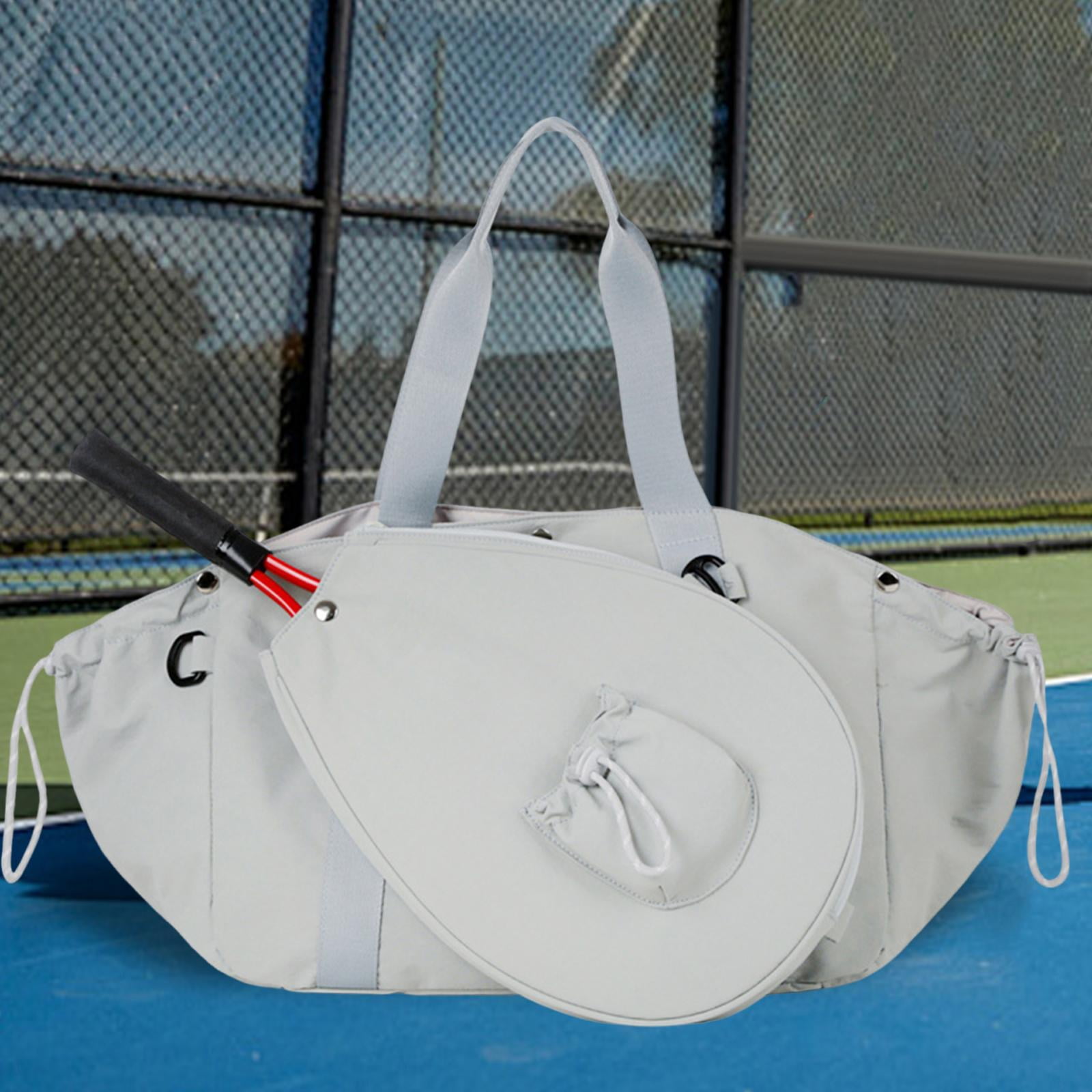 Badminton Racket Bag Tennis Bag Sports Handbag Large Capacity Waterproof Nylon for Beginners Fitness Travel