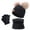 Black, variant on Monebena Kids Winter Beanie Hat Scarf Gloves Set Knit Warm Toddler Winter Cap Gloves Neck Warmer for Boys Girls 1-8 Year M01