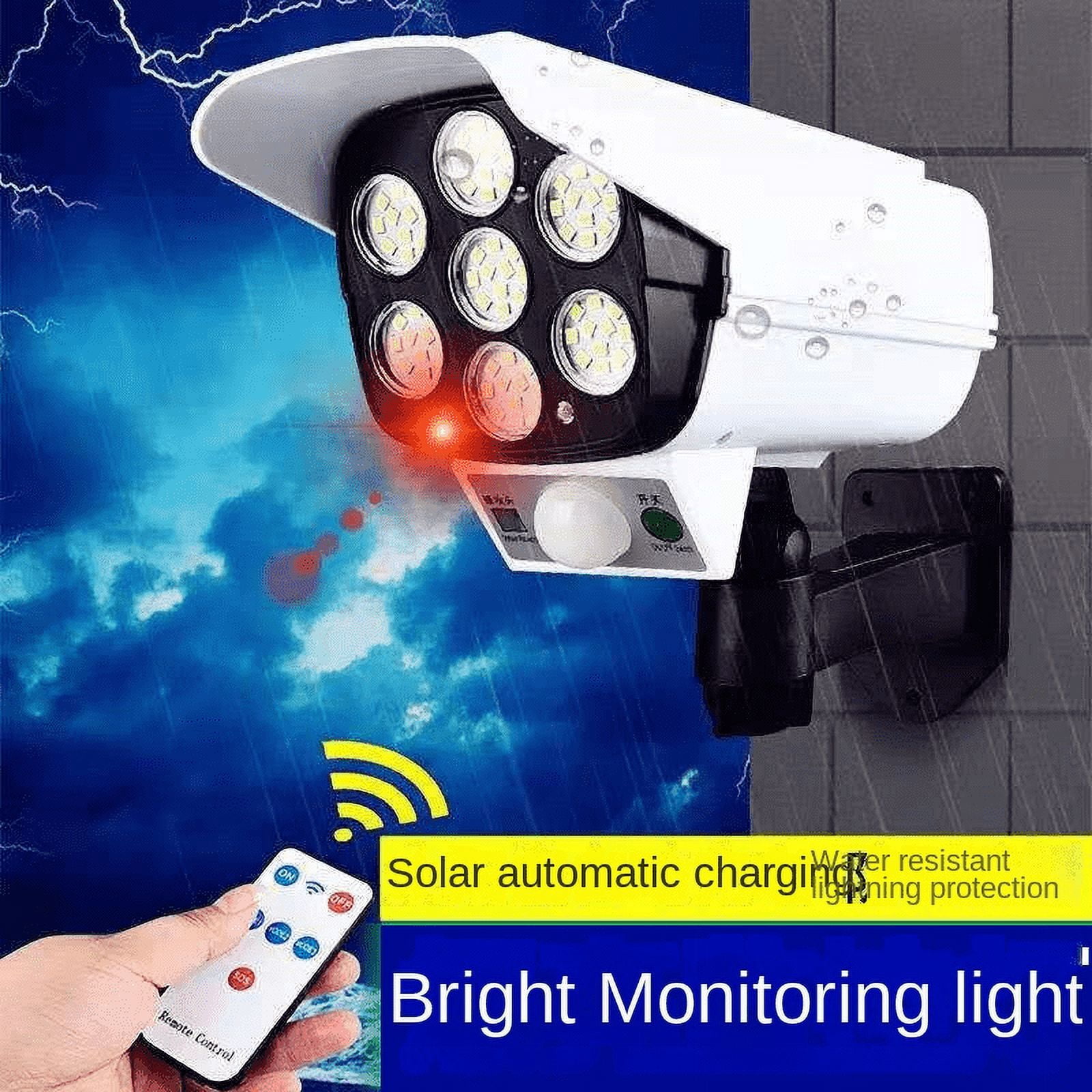 Boost Your Home Security With 77 LED Outdoor Solar Motion Sensor Flood Light!