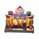 thumbnail image 2 of Estatua de pueblo navideño, figura de comida rápida, artesanía con luz LED, parte superior giratoria hecha a mano, adorno navideño para escritorio, Forma de helado, 2 of 8