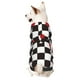thumbnail image 1 of Balery Ladybugs Of Black And White Checkers Sudadera con Capucha para Perros Pequeños – Ropa para Mascotas, Disfraz para Perros y Gatos, Ideal para Fiestas y Cosplay-X-Large, 1 of 7