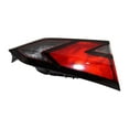 thumbnail image 5 of For Nissan Versa 2020 2021 Tail Light Assembly Driver and Passenger Side | Pair | Inner | Sedan | Clear & Red Lens | Replacement For NI2802121, NI2803121 | 265455EE0A, 265405EE0A, 5 of 6