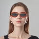thumbnail image 2 of Gafas de sol de ojo de gato para mujer, montura ovalada gruesa, accesorios, gafas de sol, estilo retro, 2 of 4
