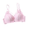 thumbnail image 3 of Jsaierl Lace Bras for Women Wirefree Support T-shirt Bras Seamless Sexy Bralettes Shapewear Breathable Full Figure Bras Front Closure, 3 of 8