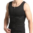 thumbnail image 1 of Chaleco moldeador de doble cinturón para hombre, corsé de goma reforzado para el sudor, cinturón deportivo ajustado para la cintura, 1 of 6
