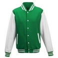 thumbnail image 1 of Awdis  Adult Polycotton Varsity Jacket, 1 of 2