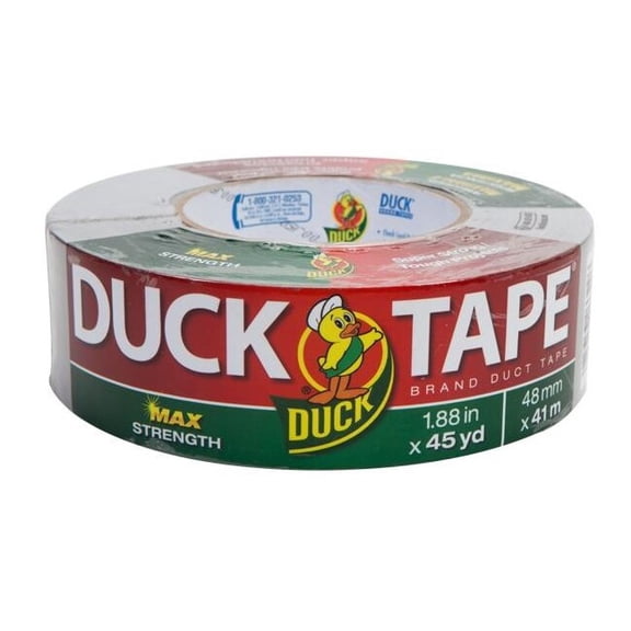 Duck Max Strength Brand Duct Tape, 1.88 in. x 55 yd., Silver