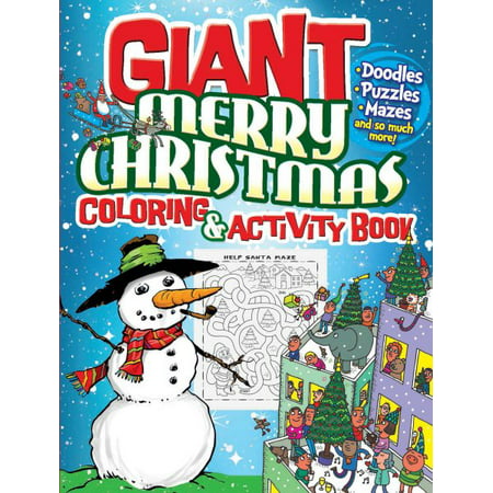 Giant Merry Christmas Coloring & Activity Book (Best Christmas Activities In Chicago)