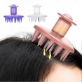 thumbnail image 4 of Silicone Stimulating Scalp Brush Deep Cleansing Scalp Scrubber for Hair Care, 4 of 5