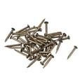 thumbnail image 2 of Uxcell Small Tiny Brass Nails 1.2x10mm for DIY Wooden Hardware Accessories 50pcs, 2 of 6