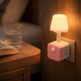 thumbnail image 5 of YingYouFu 2 In 1 Socket LED Night Lamp, Mini Plug In Ambient Light, Gentle Glow Light for Bedroom Spaces, Home Living Areas, Daily Use, 5 of 7