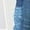 Blue, variant on Blmnix Fall Womens Jeans Capris Blue High Slim-Leg Skinny Stacked Casual Jeans for Junior Elactic