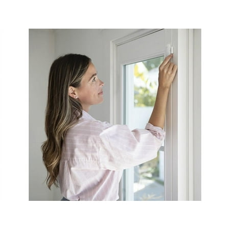 Arlo - Home Security System with Wired Keypad Sensor Hub and (2) 8-in-1 Sensors - White