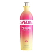 SVEDKA Strawberry Lemonade Flavored Vodka, 750 ml Bottle, 35% ABV