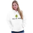 thumbnail image 5 of Olive You Love Pun Matching Couples Hoodie Sweatshirt Women Men Brisco Brands S, 5 of 7