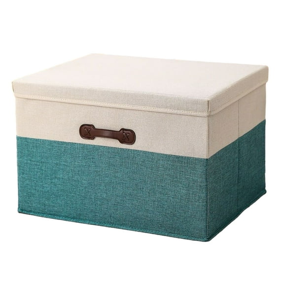 KYAIGUO Storage Bins 20x16x12inch Storage Baskets Foldable Design, Space-Saving, Easy to Carry for Living Room, Bedroom, Study Room and Other Places