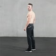 thumbnail image 6 of NonZero Gravity Men's Sauna Pants | Sweat Suit For Weight Loss | Slimming Fitness Wear For Cutting Fat (Black, Medium), 6 of 7