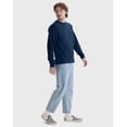 thumbnail image 4 of Hanes Authentic Unisex Long Sleeve T-Shirt Navy M, 4 of 4