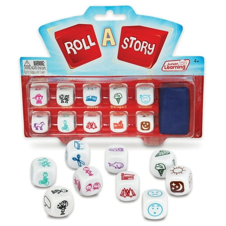 Junior Learning Roll a Story Game, Develop Story Telling and Oral