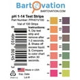 thumbnail image 3 of pH 1-14 Wide Range Test Strips [Moisture-Proof Vial of 100 Strips], 3 of 5