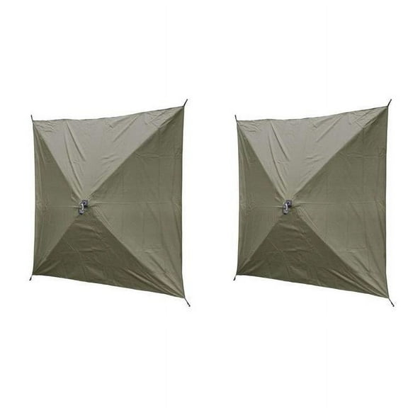Clam Quick Set Screen Hub Tan Fabric Wind & Sun Panels Accessory Only (3 pack)
