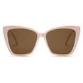 thumbnail image 1 of Gafas de sol SOJOS SJ2206, modernas, polarizadas, con montura blanca para mujer, 1 of 5