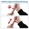 thumbnail image 2 of Wzzjkit Household Essentials Stainless Steel Zipper Foldable Telescopic Hand-zipper, 2 of 7