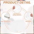 thumbnail image 3 of Uxcell 50Pcs Cinta Doble Cara de Alta Resistencia, Tiras Adhesivas Removibles Transparentes para Colgar Imágenes, 3 of 6