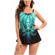 thumbnail image 2 of Traje de baño dividido para mujer con estampado de puntos de color degradado multicolor a la moda para mujer Fridja nalpqowj50376, 2 of 8