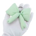 thumbnail image 5 of Unique Bargains 1 Pc Handbag Charm Padded Bow Handbag Accessories Green, 5 of 6