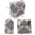 thumbnail image 5 of Thistle Lounger Chair Bag, Colorful Ornament of Thistle Flowers with Curved Leaves and Stems Print, High Capacity Storage with Handle Container, Lounger Size, Multicolor, by Ambesonne, 5 of 5