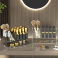 thumbnail image 4 of Caja de Almacenamiento de Cosméticos de Escritorio, Organizador de Brochas de Maquillaje, Compartimento para Joyas y Lápiz Labial, Contenedor para Estante de Baño y Encimera., 4 of 5